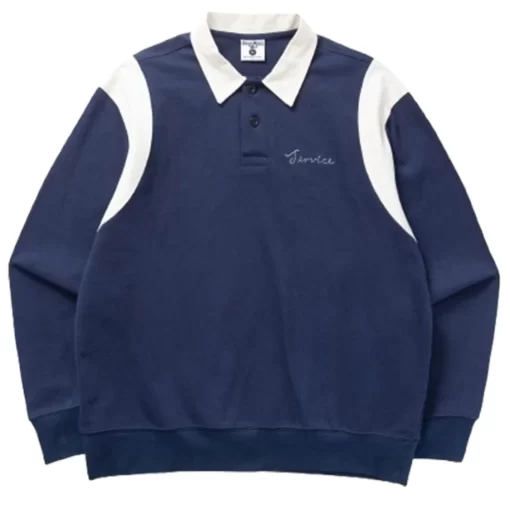 SERVICE WORKS BISTROT POLO ΜΠΛΟΥΖΑ SW099-NAVY