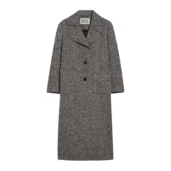 PENNY BLACK KASTEL TWEED MIDI ΠΑΛΤΟ 2521016063200-005-BLACK HERRING/BONE